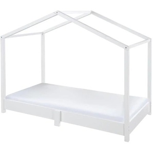 Roba Bodenbett-Set Montessori ¦ weiß ¦ Maße (cm): B: 90 H: 134