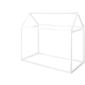 Roba Hausbett Montessori - weiß - Materialmix - 77 cm - 134 cm | Möbel Kraft