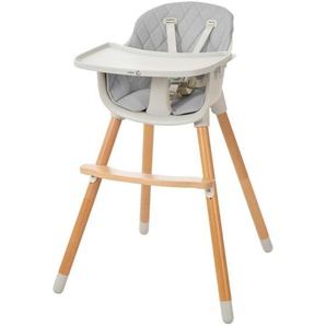 Roba Hochstuhl  Style Up Wood ¦ grau ¦ Maße (cm): B: 57 H: 83,5