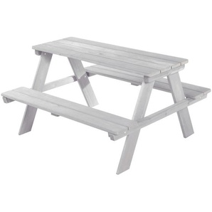 Roba Kindersitzgruppe roba Outdoor+ , Grau , Holz , massiv , 89x50x84 cm , Babymöbel, Kindersitzgruppen