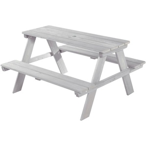Roba Kindersitzgruppe  Picknick for 4 ¦ grau ¦ Maße (cm): B: 89 H: 50 T: 84