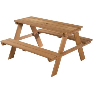 Roba Kindersitzgruppe Picknick for 4 - holzfarben - Materialmix - 89 cm - 50 cm - cm 84,0 | Möbel Kraft