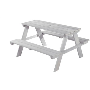 Roba Kindersitzgruppe  Picknick für 4 - grau - Materialmix - 89 cm - 50 cm - 84 cm | Möbel Kraft