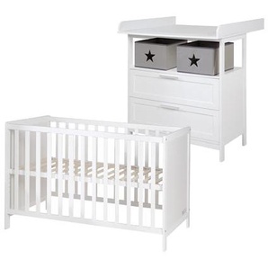 roba Kinderzimmer-Set Bett und Kommode