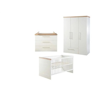 Roba Kinderzimmerset - weiß - Materialmix | Möbel Kraft