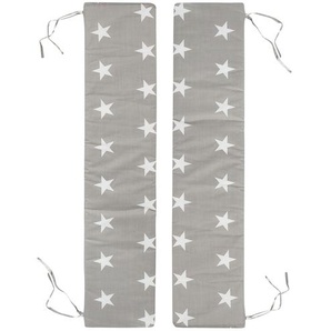Roba Kissenset  2er Set  Little Stars ¦ grau ¦ Maße (cm): B: 89 H: 2 T: 18.0