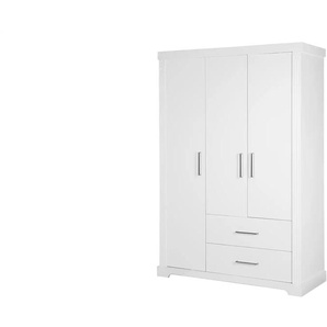 Roba Kleiderschrank  Maxi ¦ weiß ¦ Maße (cm): B: 139 H: 199 T: 54