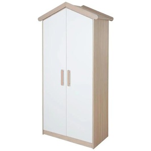 Roba Kleiderschrank - weiß - Materialmix - 96 cm - 190 cm | Möbel Kraft