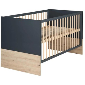 Roba Kombi-Kinderbett - grau - Materialmix - 76 cm - 82 cm | Möbel Kraft