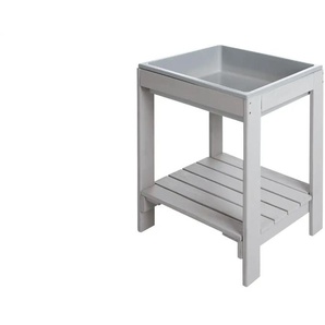 Roba Outdoor Kinder-Spieltisch - grau - Materialmix - 38,5 cm - 50 cm - cm 31,8 | Möbel Kraft