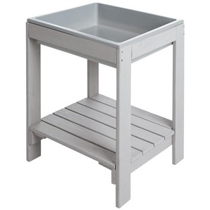 Roba Outdoor Kinder-Spieltisch  Tiny ¦ grau ¦ Maße (cm): B: 38,5 H: 50 T: 31.8