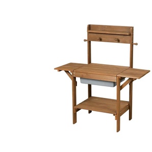 Roba Outdoor Matschküche - holzfarben - Materialmix - 82 cm - 88,5 cm - cm 35,0 | Möbel Kraft