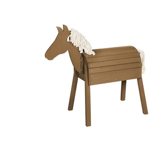 Roba Outdoorspielpferd - holzfarben - Materialmix - 110 cm - 96 cm - cm 48,0 | Möbel Kraft