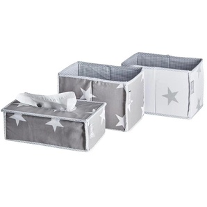 Roba Pflegeorganizer 3er-Set Little Stars | grau |