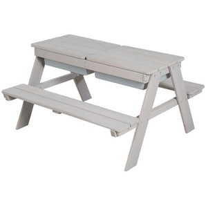 Roba Kindersitzgruppe  Play for 4 ¦ grau ¦ Maße (cm): B: 89 H: 50 T: 85.5