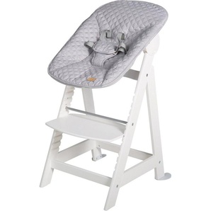 roba® Hochstuhl Treppenhochstuhl 2-in-1 Set Style, Born Up, mit Neugeborenen-Aufsatz