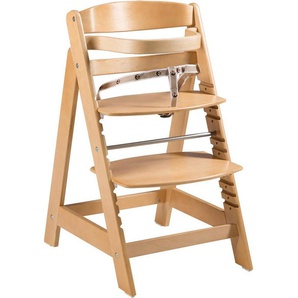 roba® Hochstuhl Treppenhochstuhl Sit Up Click, natur, aus Holz