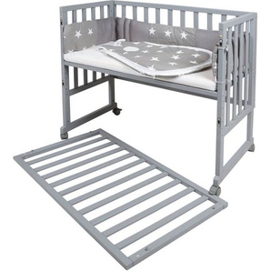 roba® Stubenbett safe asleep® 3-in-1 Little Stars, 4-tlg.