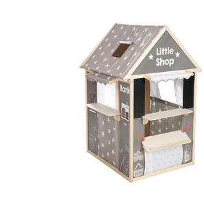 Roba Spielhaus Little Shop - grau - Materialmix - 82,5 cm - 129 cm | Möbel Kraft