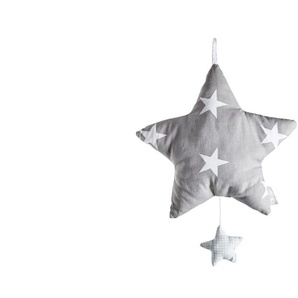 Roba Spieluhr Little Stars | grau | Polyester,Baumwolle | 27 cm | 5 cm | cm 27,0 |
