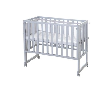 Roba Stuben- & Beistellbett  Style ¦ grau ¦ Maße (cm): B: 49,5 H: 80,5