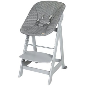 Roba Treppenhochstuhl 2in1  Born Up ¦ grau ¦ Maße (cm): B: 46 H: 94