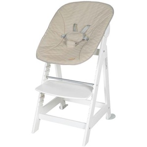 Roba Treppenhochstuhl 2in1  Born Up ¦ weiß ¦ Maße (cm): B: 46 H: 94