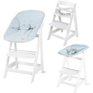 Roba Treppenhochstuhl, Set 2in1 - weiß - Materialmix - 46 cm - 94 cm | Möbel Kraft