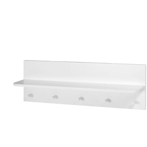 Roba Wandregal Maxi - weiß - Materialmix - 90 cm - 29 cm - cm 18,0 | Möbel Kraft