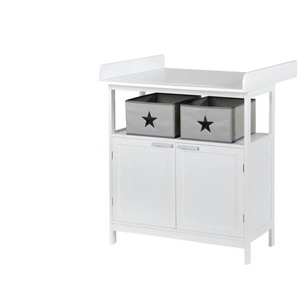 Roba Wickelkommode  Hamburg ¦ weiß ¦ Maße (cm): B: 87 H: 100