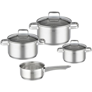 Rösle Kochtopfset, Edelstahl, 4-teilig, 16 cm, 31x53x23 cm, Kochen, Töpfe, Topfsets