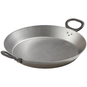 Rösle Servierpfanne Eisen 1888, Silber, Metall, rund, Made in Germany, backofengeeignet, Kochen, Pfannen, Servierpfannen