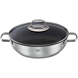 Rösle Servierpfanne Elegance, Schwarz, Metall, backofengeeignet, antihaftbeschichtet, Kochen, Pfannen, Servierpfannen