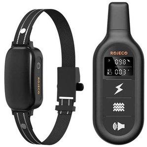Rojeco 1000m Electric Bark Collar  PD521 Black