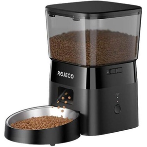 Rojeco 2L Automatic Pet Feeder WiFi Version black