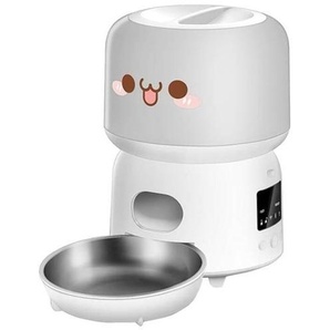 Rojeco 3L Smart WiFi Pet Food Dispenser White