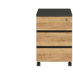 Rollcontainer Lissabon ¦ braun ¦ Maße (cm): B: 41 H: 60