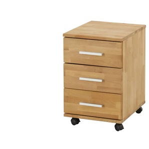 Rollcontainer - holzfarben - Materialmix - 35,5 cm - 60 cm - cm 46,0 | Möbel Kraft