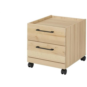 Rollcontainer - holzfarben - Materialmix - 45 cm - 47 cm - cm 55,0 | Möbel Kraft