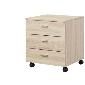 Rollcontainer - holzfarben - Materialmix - 45 cm - 51 cm - cm 45,0 | Möbel Kraft