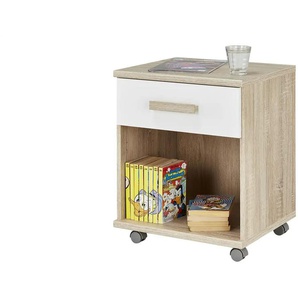 Rollcontainer - holzfarben - Materialmix - 46 cm - 59 cm - cm 45,0 | Möbel Kraft