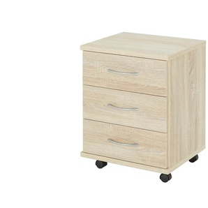 Rollcontainer  Multiraumkonzept ¦ holzfarben ¦ Maße (cm): B: 46 H: 58 T: 40.0