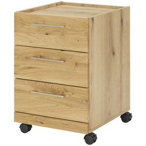 smart Rollcontainer  Oslo ¦ holzfarben ¦ Maße (cm): B: 45 H: 65 T: 55.0