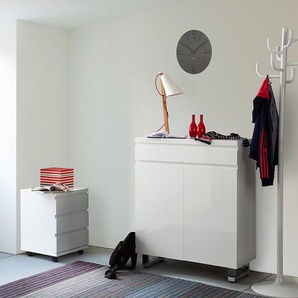 Rollcontainer 42 x 57 x 42cm Weiß