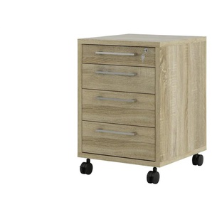 Rollcontainer Saale | holzfarben | 48,2 cm | 68,2 cm | cm 49,1 |