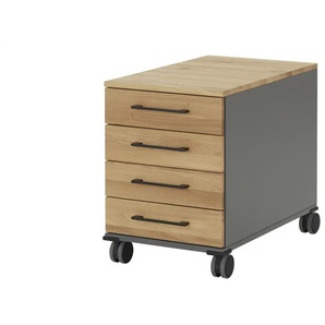 Rollcontainer  SOLIDLine ¦ grau ¦ Maße (cm): B: 43 H: 60 T: 68.0