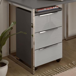 Rollcontainer Studioline in Dekor vulkan mit 3 Schubkästen
