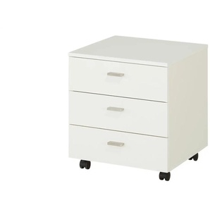 Rollcontainer Weser | weiß | 45 cm | 51 cm | cm 45,0 |