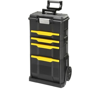 Stanley - Rollende Werkstatt 3-in-1 inkl. 3 tragbaren Werkzeugboxen