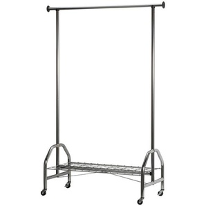Rollgarderobe  Adina ¦ silber ¦ Metall ¦ Maße (cm): B: 120 H: 181 T: 50.0